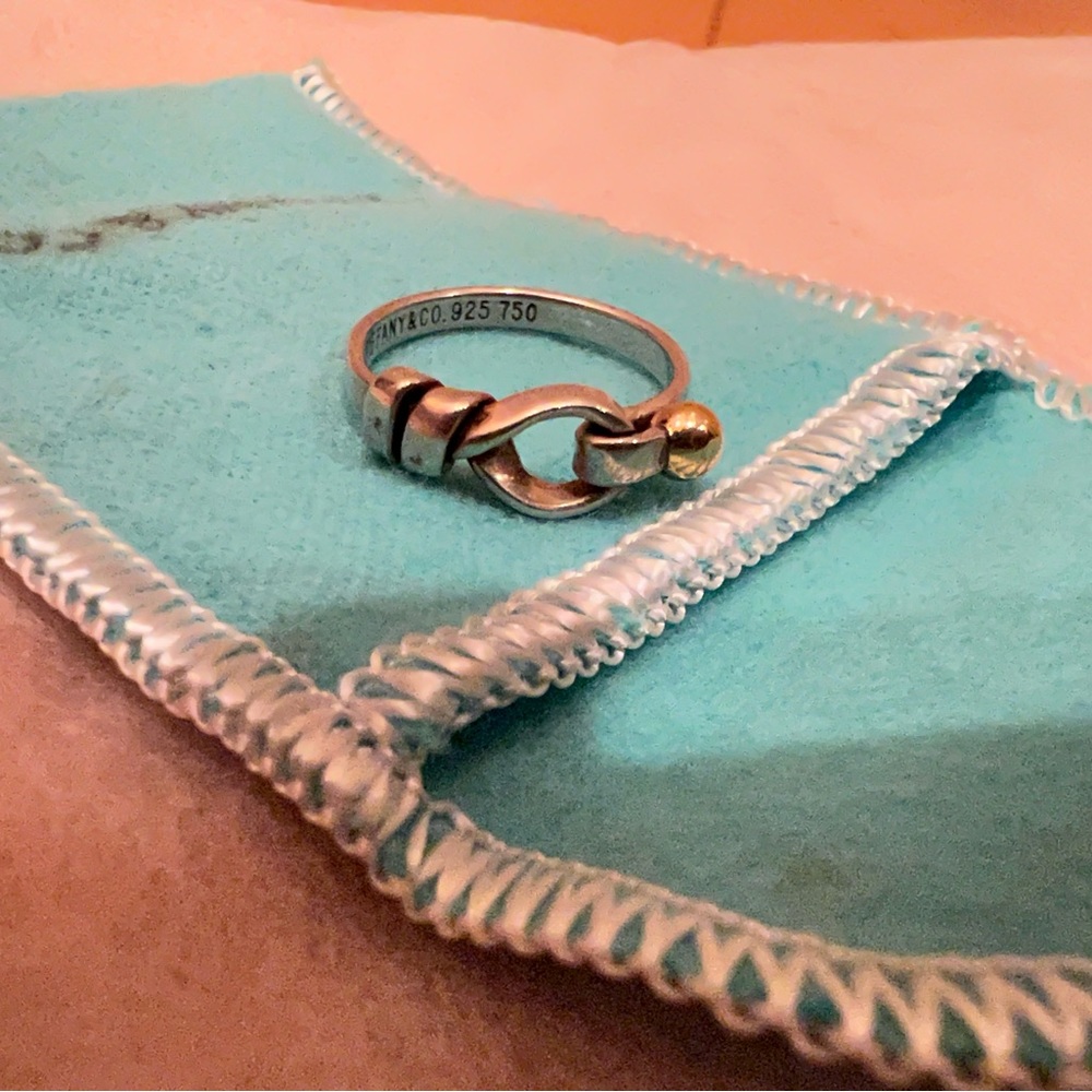 Tiffany ring 925/750 size 6.25